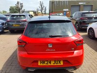 USED 2024 24 SEAT IBIZA 1.0 TSI FR Sport Hatchback 5dr Petrol Manual Euro 6 (s/s) (115 ps) GENUINE MILEAGE VERY ECO