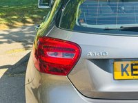 USED 2015 65 MERCEDES-BENZ A-CLASS 1.6 A180 SE (Executive) Hatchback 5dr Petrol 7G-DCT Euro 6 (s/s) (122 ps) LOW MILES+LEATHER+SAT NAV+ULEZ