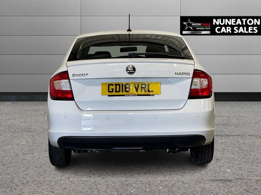 USED 2018 18 SKODA RAPID 1.4 TSI SE Hatchback 5dr Petrol DSG Euro 6 (s/s) (125 ps) 