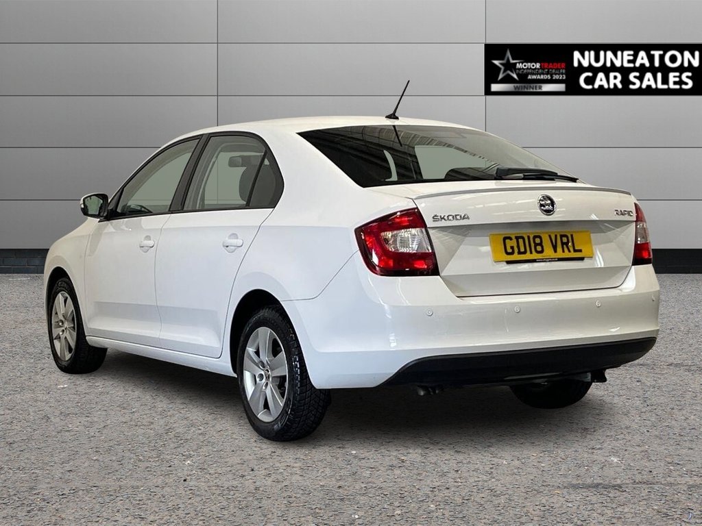 USED 2018 18 SKODA RAPID 1.4 TSI SE Hatchback 5dr Petrol DSG Euro 6 (s/s) (125 ps) 