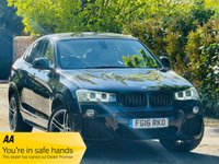 USED 2016 16 BMW X4 2.0 20d M Sport SUV 5dr Diesel Auto xDrive Euro 6 (s/s) (190 ps) LEATHER+SAT NAV+CAMERA+ULEZ+HK
