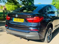 USED 2016 16 BMW X4 2.0 20d M Sport SUV 5dr Diesel Auto xDrive Euro 6 (s/s) (190 ps) LEATHER+SAT NAV+CAMERA+ULEZ+HK