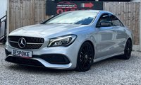 USED 2018 68 MERCEDES-BENZ CLA 1.6 CLA200 AMG Line Night Edition Coupe 4dr Petrol 7G-DCT Euro 6 (s/s) (156 ps) IMMACULATE CLA!