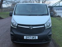 USED 2017 17 VAUXHALL VIVARO 1.6 CDTi 2900 Panel Van 5dr Diesel Manual L2 H1 Euro 6 (120 ps) **HANDSFREE TELEPHONE**6-SPEED MANUAL**12V SOCKET**