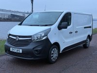 USED 2017 17 VAUXHALL VIVARO 1.6 CDTi 2900 Panel Van 5dr Diesel Manual L2 H1 Euro 6 (120 ps) **HANDSFREE TELEPHONE**6-SPEED MANUAL**12V SOCKET**