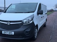 USED 2017 17 VAUXHALL VIVARO 1.6 CDTi 2900 Panel Van 5dr Diesel Manual L2 H1 Euro 6 (120 ps) **HANDSFREE TELEPHONE**6-SPEED MANUAL**12V SOCKET**