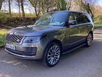 USED 2019 LAND ROVER RANGE ROVER 3.0 SD V6 Vogue SUV 5dr Diesel Auto 4WD Euro 6 (s/s) (275 ps) *FULL LR SERVICE HISTORY* PAN ROOF-HEATED MEMORY LEATHER