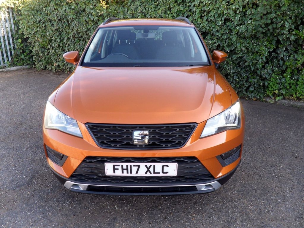 USED 2017 17 SEAT ATECA 1.0 TSI Ecomotive SE SUV 5dr Petrol Manual Euro 6 (s/s) (115 ps) Apple Car Play - Android Auto
