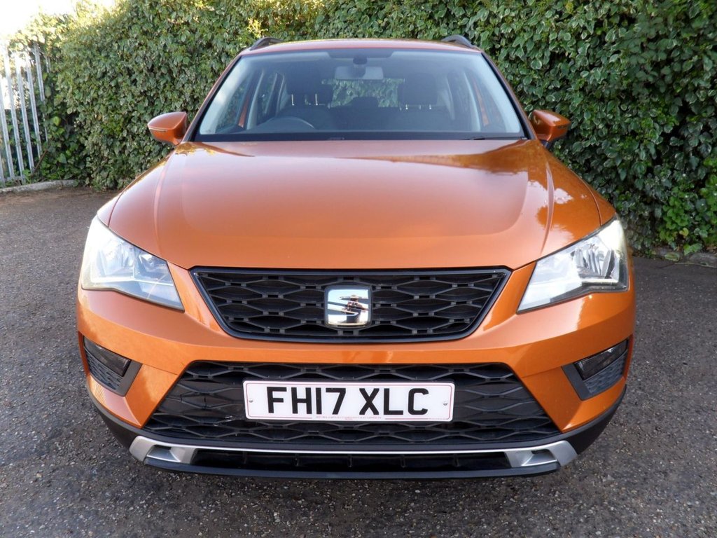 USED 2017 17 SEAT ATECA 1.0 TSI Ecomotive SE SUV 5dr Petrol Manual Euro 6 (s/s) (115 ps) Apple Car Play - Android Auto