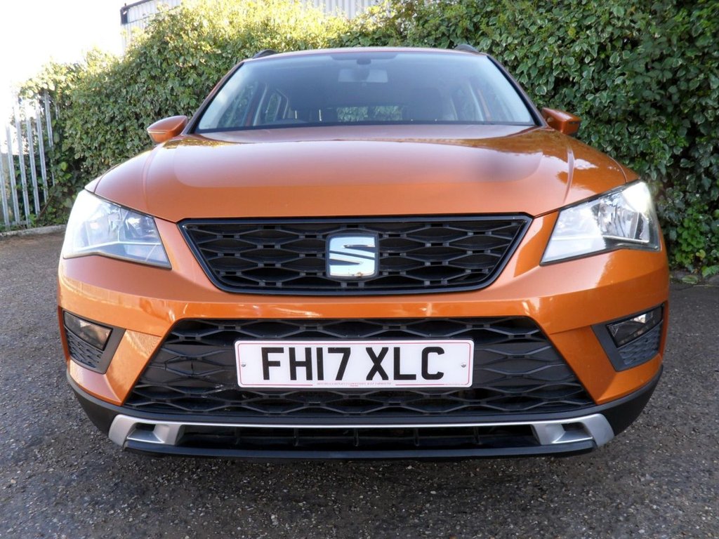 USED 2017 17 SEAT ATECA 1.0 TSI Ecomotive SE SUV 5dr Petrol Manual Euro 6 (s/s) (115 ps) Apple Car Play - Android Auto