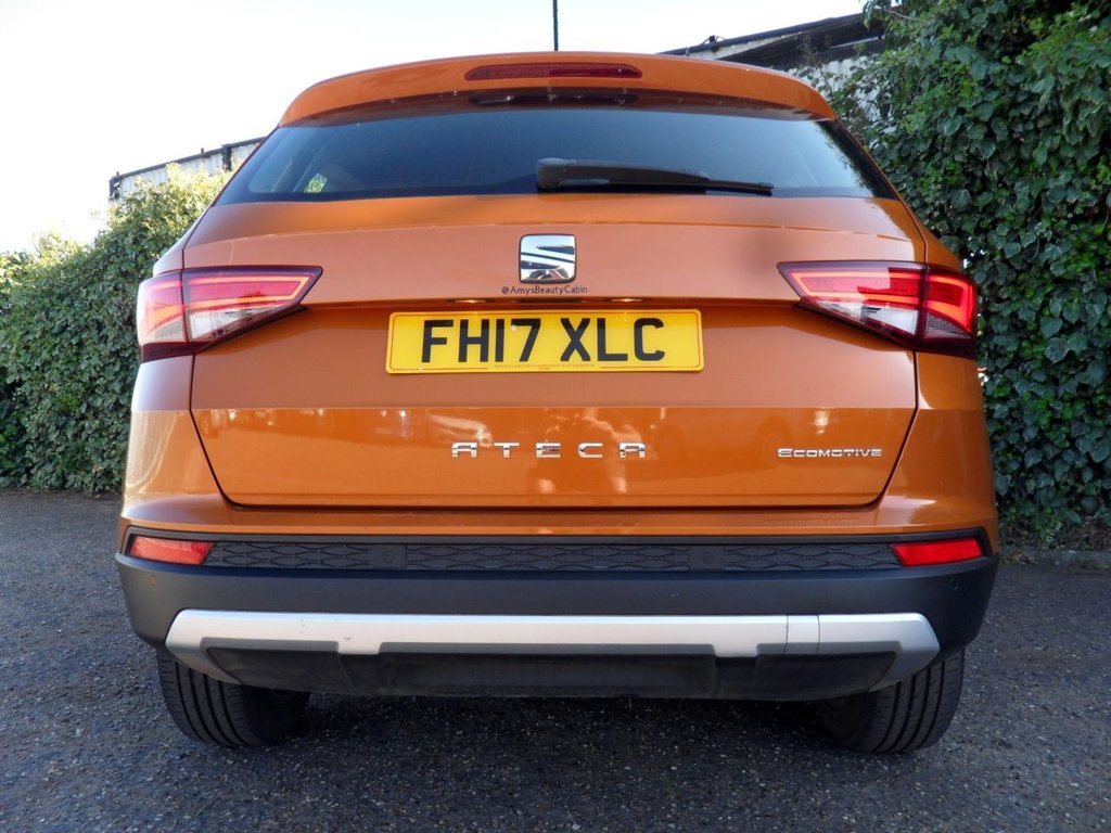 USED 2017 17 SEAT ATECA 1.0 TSI Ecomotive SE SUV 5dr Petrol Manual Euro 6 (s/s) (115 ps) Apple Car Play - Android Auto