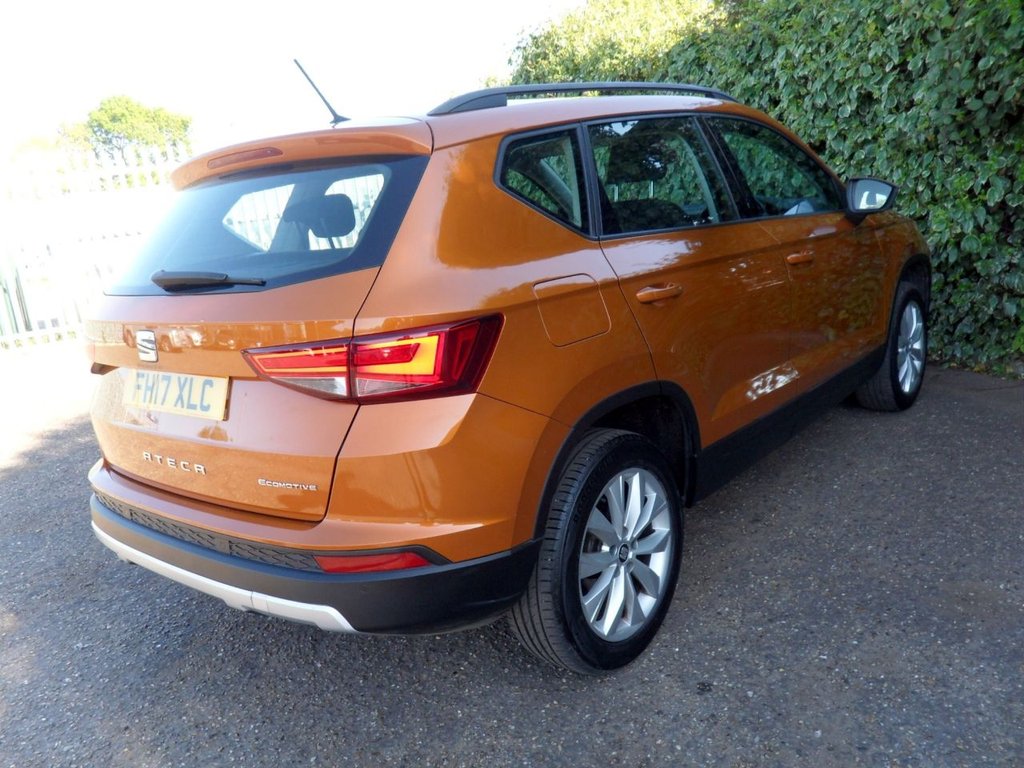 USED 2017 17 SEAT ATECA 1.0 TSI Ecomotive SE SUV 5dr Petrol Manual Euro 6 (s/s) (115 ps) Apple Car Play - Android Auto