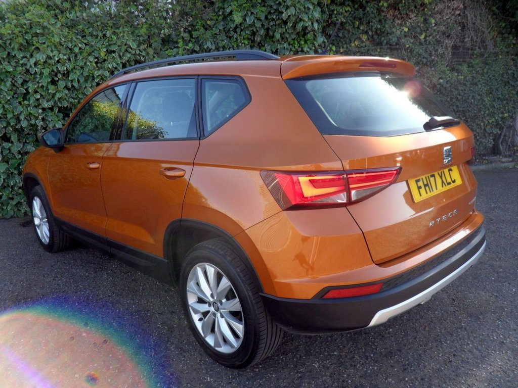 USED 2017 17 SEAT ATECA 1.0 TSI Ecomotive SE SUV 5dr Petrol Manual Euro 6 (s/s) (115 ps) Apple Car Play - Android Auto