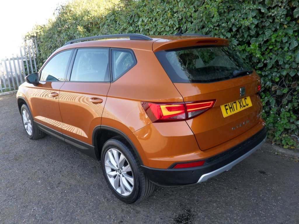 USED 2017 17 SEAT ATECA 1.0 TSI Ecomotive SE SUV 5dr Petrol Manual Euro 6 (s/s) (115 ps) Apple Car Play - Android Auto