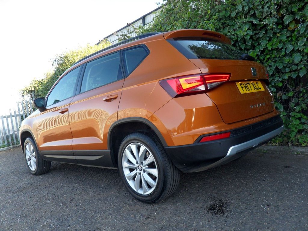 USED 2017 17 SEAT ATECA 1.0 TSI Ecomotive SE SUV 5dr Petrol Manual Euro 6 (s/s) (115 ps) Apple Car Play - Android Auto