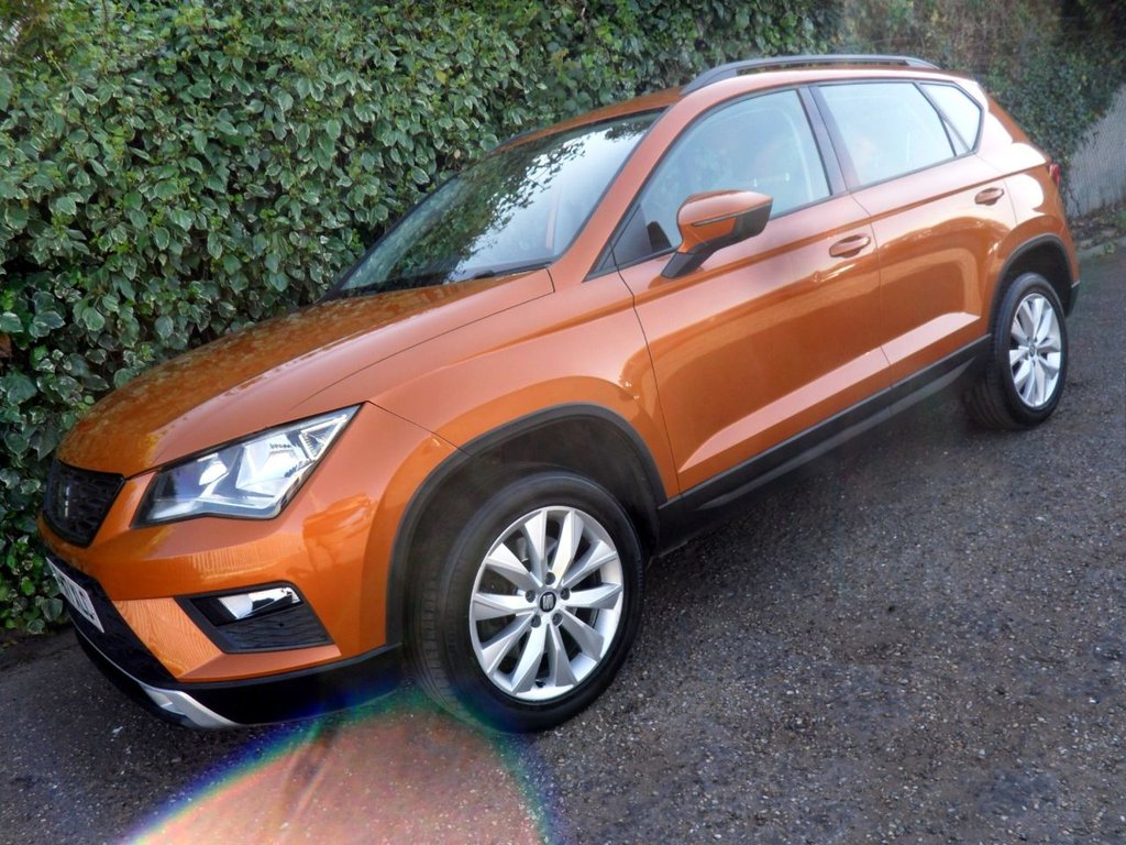USED 2017 17 SEAT ATECA 1.0 TSI Ecomotive SE SUV 5dr Petrol Manual Euro 6 (s/s) (115 ps) Apple Car Play - Android Auto