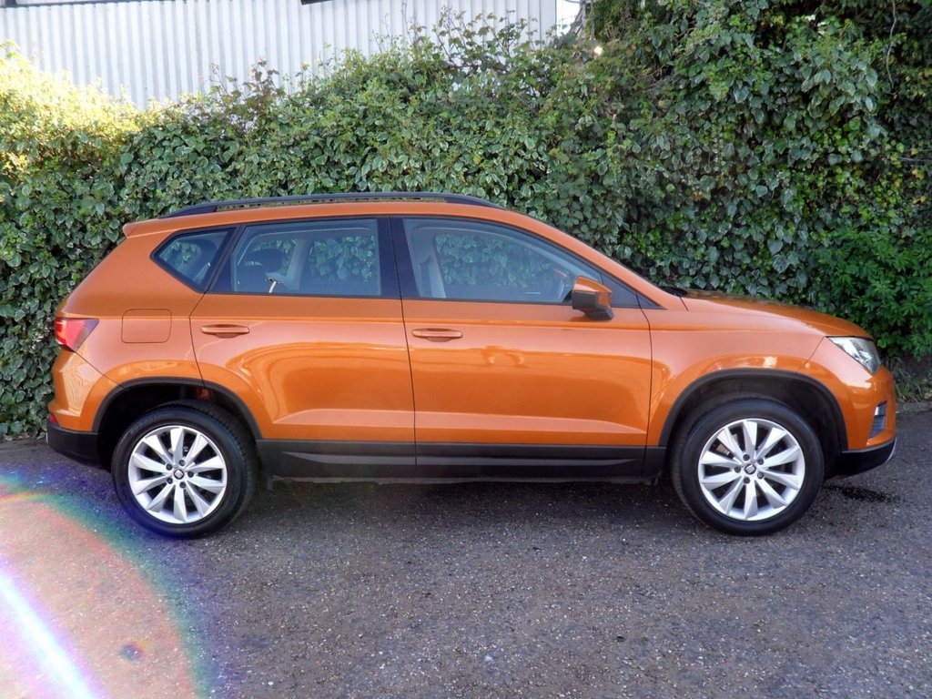 USED 2017 17 SEAT ATECA 1.0 TSI Ecomotive SE SUV 5dr Petrol Manual Euro 6 (s/s) (115 ps) Apple Car Play - Android Auto