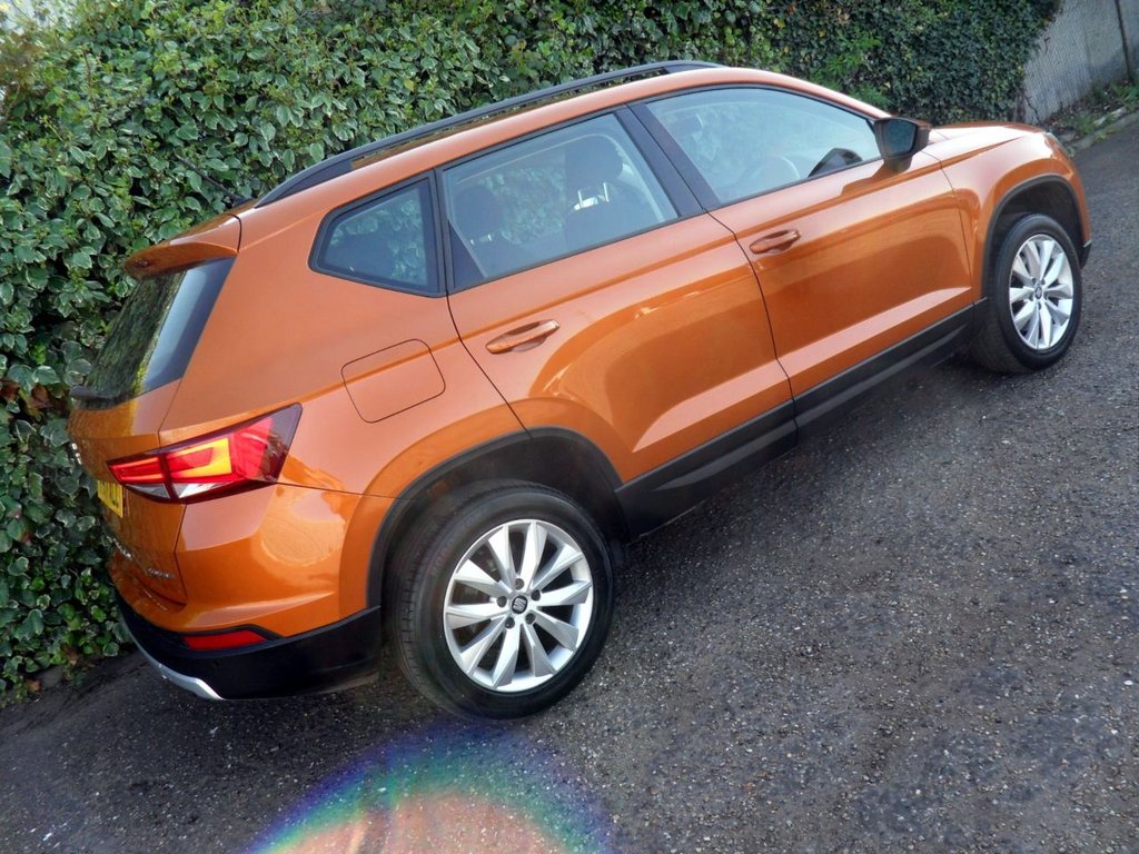USED 2017 17 SEAT ATECA 1.0 TSI Ecomotive SE SUV 5dr Petrol Manual Euro 6 (s/s) (115 ps) Apple Car Play - Android Auto