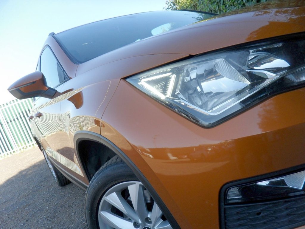 USED 2017 17 SEAT ATECA 1.0 TSI Ecomotive SE SUV 5dr Petrol Manual Euro 6 (s/s) (115 ps) Apple Car Play - Android Auto