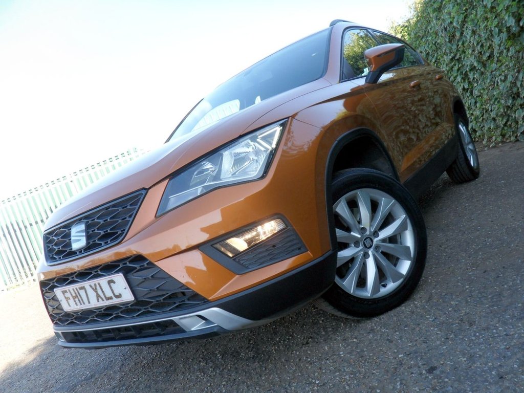 USED 2017 17 SEAT ATECA 1.0 TSI Ecomotive SE SUV 5dr Petrol Manual Euro 6 (s/s) (115 ps) Apple Car Play - Android Auto