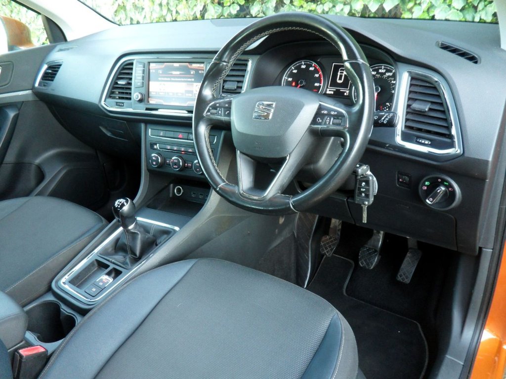 USED 2017 17 SEAT ATECA 1.0 TSI Ecomotive SE SUV 5dr Petrol Manual Euro 6 (s/s) (115 ps) Apple Car Play - Android Auto