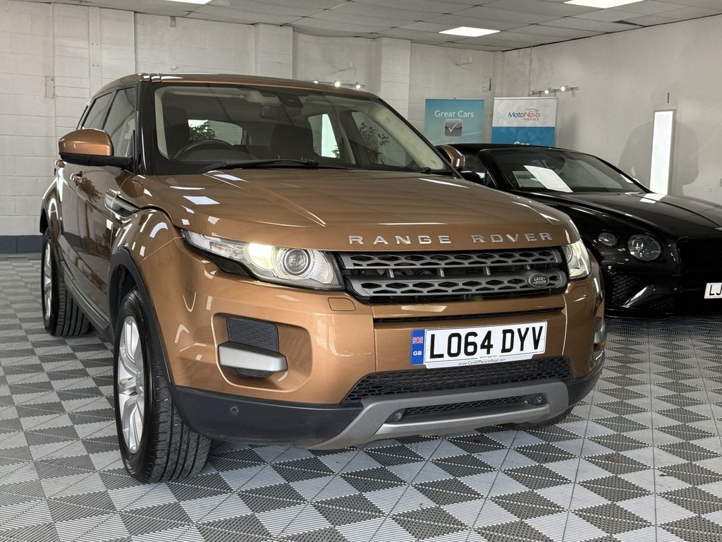 USED 2014 64 LAND ROVER RANGE ROVER EVOQUE 2.2 SD4 Pure Tech SUV 5dr Diesel Auto 4WD Euro 5 (s/s) (190 ps) 