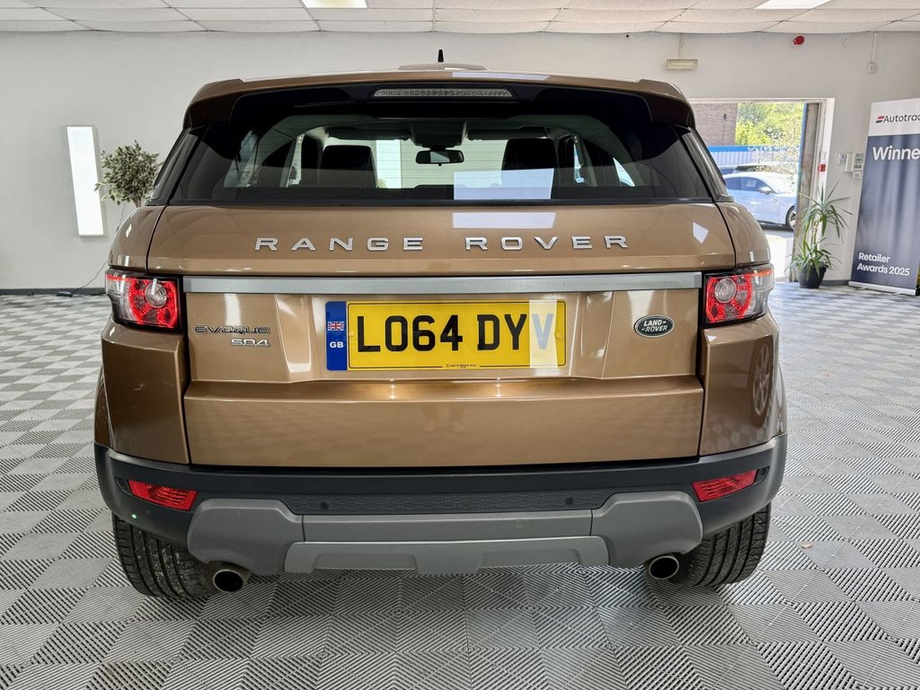 USED 2014 64 LAND ROVER RANGE ROVER EVOQUE 2.2 SD4 Pure Tech SUV 5dr Diesel Auto 4WD Euro 5 (s/s) (190 ps) 
