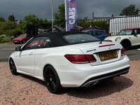 USED 2014 63 MERCEDES-BENZ E-CLASS 2.1 E220 CDI AMG Sport Cabriolet 2dr Diesel G-Tronic+ Euro 5 (s/s) (170 ps) 