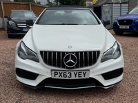 USED 2014 63 MERCEDES-BENZ E-CLASS 2.1 E220 CDI AMG Sport Cabriolet 2dr Diesel G-Tronic+ Euro 5 (s/s) (170 ps) 