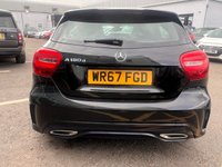 USED 2017 67 MERCEDES-BENZ A-CLASS 1.5 A180d AMG Line Hatchback 5dr Diesel 7G-DCT Euro 6 (s/s) (109 ps) 