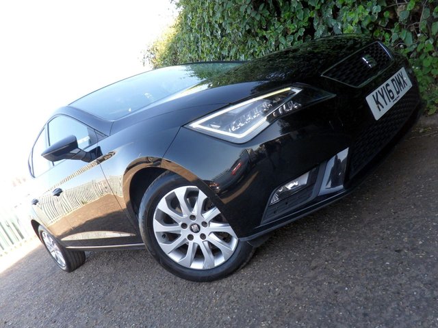 2016 seat leon 1.6 tdi se hatchback 5dr diesel dsg euro 6 (s/s) (110 ps) price £5,000 monthly £116.25 vrm: ky16dmx year:... photo