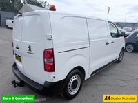 USED 2022 71 PEUGEOT EXPERT 1.5 BlueHDi 1000 Pro Premium MWB Van in white, 42,000 miles, 6-speed, Air Con, Bluetooth, DAB. ULEZ Euro 6. Final price +VAT @20%! This 2022 Peugeot Expert is a standout choice, boasting an incredibly low mileage of just 42,000 miles for its age and having been owned by only two person.  This vehicle has a full service history at 10K, 17K, 35K, and 42K ( Completed by Approved Cars ) As a 1.5 BlueHDi 1000 Professional Premium Standard Panel Van MWB Euro 6, this vehicle offers a robust 1.5 litre diesel engine, ensuring reliable performance.  Its Professional Premium trim level signifies a well equipped van, designed for pract