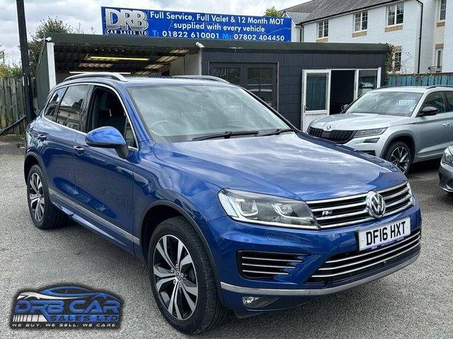 2016 16 Volkswagen Touareg 3.0 TDI V6 BlueMotion Tech R-Line SUV 5dr Diesel Tiptronic 4WD Euro 6 (s/s) (204 ps)