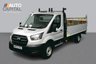 USED 2023 72 FORD TRANSIT 2.0 350 EcoBlue HD Leader RWD 130 BHP L4 Dropside Lorry Euro 6 ULEZ Compliant Smart Digital Tachograph | Trailer Tow Attachment | Rear Tail Lift Fitted | TVL RepLock | Air Conditioning | Thatcham Category 1 Alarm
