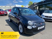 USED 2016 16 FIAT 500 1.2 ECO Pop Star Hatchback 3dr Petrol Manual Euro 6 (s/s) (69 bhp) SUPPLIED WITH  AA WARRANTY