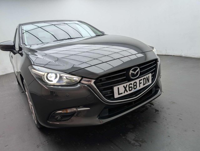 USED 2018 68 MAZDA 3 2.0 Mazda3 Sport Nav 5dr CLICK+COLLECT / HOME DELIVERY
