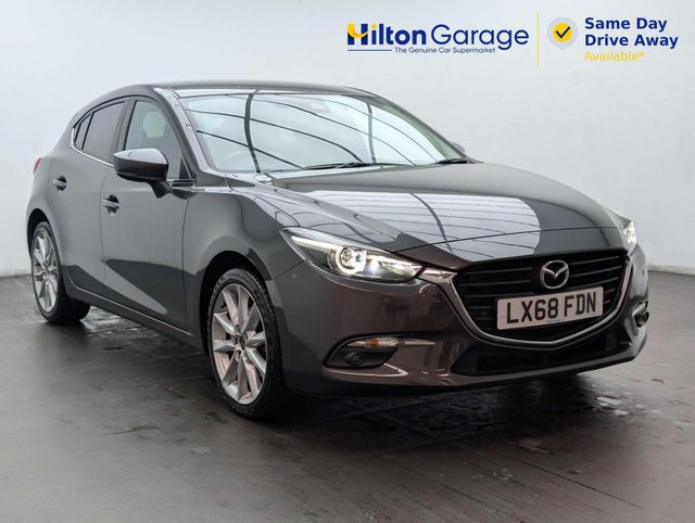 USED 2018 68 MAZDA 3 2.0 Mazda3 Sport Nav 5dr CLICK+COLLECT / HOME DELIVERY