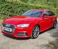 USED 2017 17 AUDI A4 AVANT 2.0 TDI S line Estate 5dr Diesel Manual Euro 6 (s/s) (150 ps) 