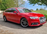 USED 2017 17 AUDI A4 AVANT 2.0 TDI S line Estate 5dr Diesel Manual Euro 6 (s/s) (150 ps) 
