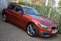 USED 2017 67 BMW 4 SERIES 420d SPORT X-DRIVE COUPE 8-SPEED AUTO 187 BHP (EURO 6) 19" Alloys / Business Media / Xenon