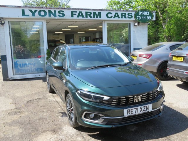 2021 71 Fiat Tipo 1.0 Life Hatchback 5dr Petrol Manual Euro 6 (s/s) (100 bhp)