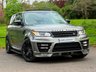 USED 2017 17 LAND ROVER RANGE ROVER SPORT 3.0 SD V6 AUTOBIOGRAPHY DYNAMIC LUMMA KIT OPEN PAN ROOF TWO-TONE HEAT & COOL SEATS SAT NAV REAR CAM STEPS 306 BHP HEAT & COOL SEAT~BLACK PK~MERIDIAN