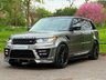 USED 2017 17 LAND ROVER RANGE ROVER SPORT 3.0 SD V6 AUTOBIOGRAPHY DYNAMIC LUMMA KIT OPEN PAN ROOF TWO-TONE HEAT & COOL SEATS SAT NAV REAR CAM STEPS 306 BHP HEAT & COOL SEAT~BLACK PK~MERIDIAN