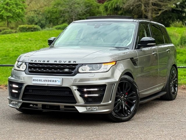 2017 17 Land Rover Range Rover Sport 3.0 SD V6 AUTOBIOGRAPHY DYNAMIC LUMMA KIT OPEN PAN ROOF TWO-TONE HEAT & COOL SEATS SAT NAV REAR CAM STEPS 306 BHP