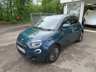 USED 2021 71 FIAT 500E 42kWh Icon Hatchback 3dr Electric Automatic (118 ps) *&pound;1,450 of factory fitted optional extras including; Magic Eye Pack (which includes; LED Headlamps, Auto High/Low Beam & Electrochromic Rearview Mirror) and Ocean Green Paintwork*