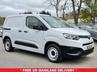 USED 2022 22 TOYOTA PROACE CITY 1.5 BlueHDi Active Short Panel Van 5dr Diesel Manual 100 bhp * + VAT * 