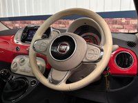 USED 2015 65 FIAT 500 1.2 Lounge Hatchback 3dr Petrol Manual Euro 6 (s/s) (69 bhp) Bluetooth - Glass Sunroof - Ai