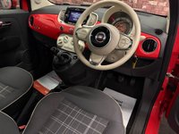 USED 2015 65 FIAT 500 1.2 Lounge Hatchback 3dr Petrol Manual Euro 6 (s/s) (69 bhp) Bluetooth - Glass Sunroof - Ai