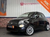 USED 2017 17 FIAT 500 1.2 ECO Pop Star Hatchback 3dr Petrol Manual Euro 6 (s/s) (69 bhp) 6 Months Warranty Included