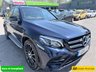 USED 2019 19 MERCEDES-BENZ GLC Blue 2.0 GLC250 AMG Night Edition SUV, 68,900 miles, Euro 6, Automatic 4MATIC, Pano roof, Sat nav, Rear Camera, Heated leather, 19in Alloys, DAB. This 2019 Mercedes Benz GLC250 AMG Night Edition (Premium Plus) is a Euro 6 compliant, four wheel drive petrol SUV offering a refined driving experience.  With its 2.0 litre engine, this model boasts a towing weight of 2400 kg, making it a capable companion for various needs.  Inside, you will find a host of premium features designed for comfort and convenience, including a Burmester Surround Sound System for immersive audio, Thermatic automatic climate control to maintain the perfect cabin temp